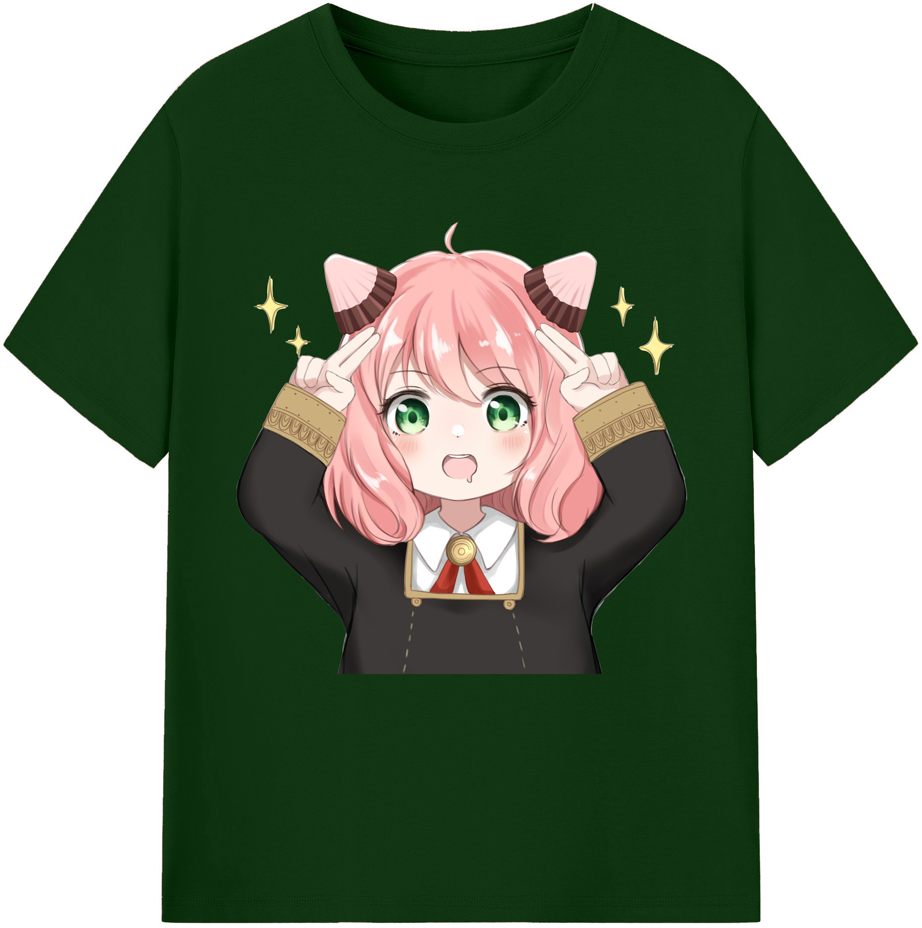 （画像用） SPY×FAMILY间谍家家酒 綿100％半袖Tシャツ（フロントプリント）